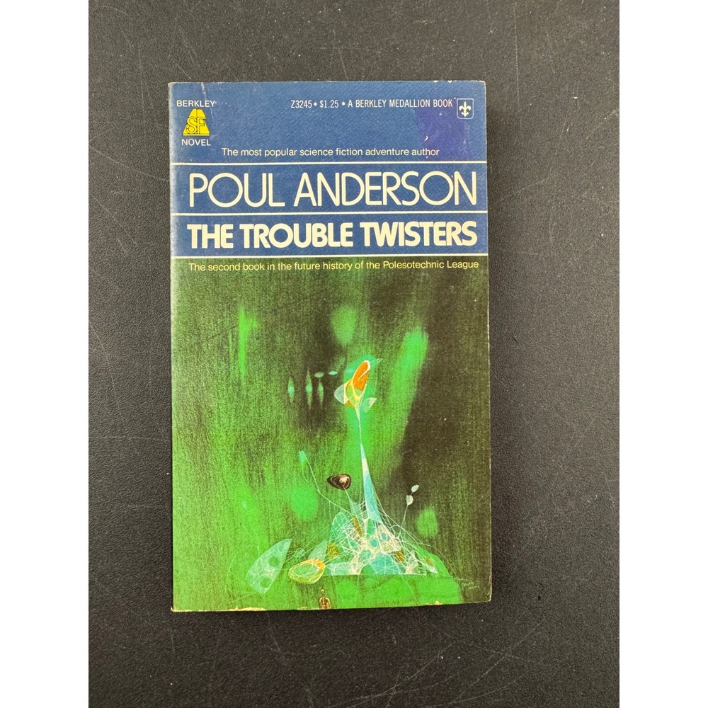 The Trouble Twisters Poul Anderson Berkley Medallion Science Fiction‎ Z3245 1966